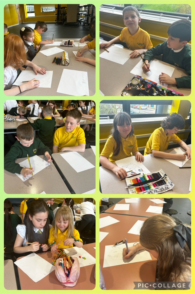 Emerald House worked hard this afternoon creating a mascot for the #Healthy #SHANARRI wellbeing indicator! They worked together to identify #Article24 as to their mascot! Super work! @UNCRC #RRSA