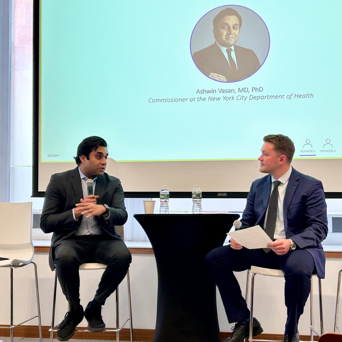 I sat down with students at the <a href="/NYUStern/">NYU Stern</a> Health Conference to talk about the strategic vision behind our #HealthyNYC plan to increase life expectancy and how my personal experiences with family members struggling with mental health issues has informed my public health career.