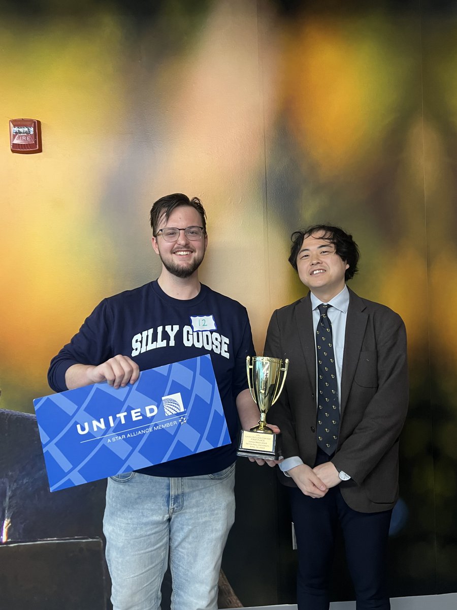 Students and faculty participated in a laughing contest on April 12th, measuring how loud their laughs were! Congrats to the winners with the loudest laugh, and enjoy your international trip!