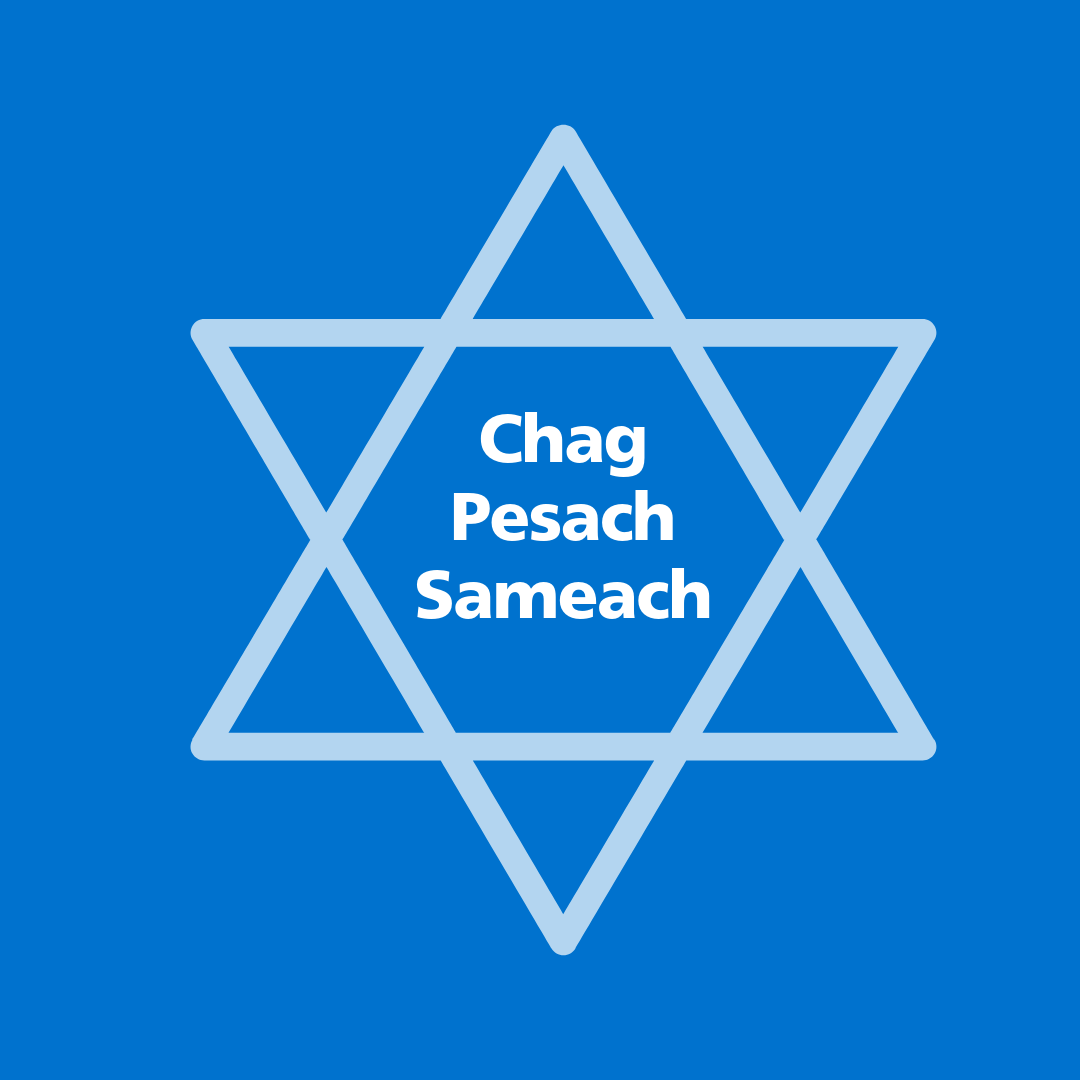 Chag Pesach Sameach to all our colleagues, patients and their families who are celebrating #Passover. 💙