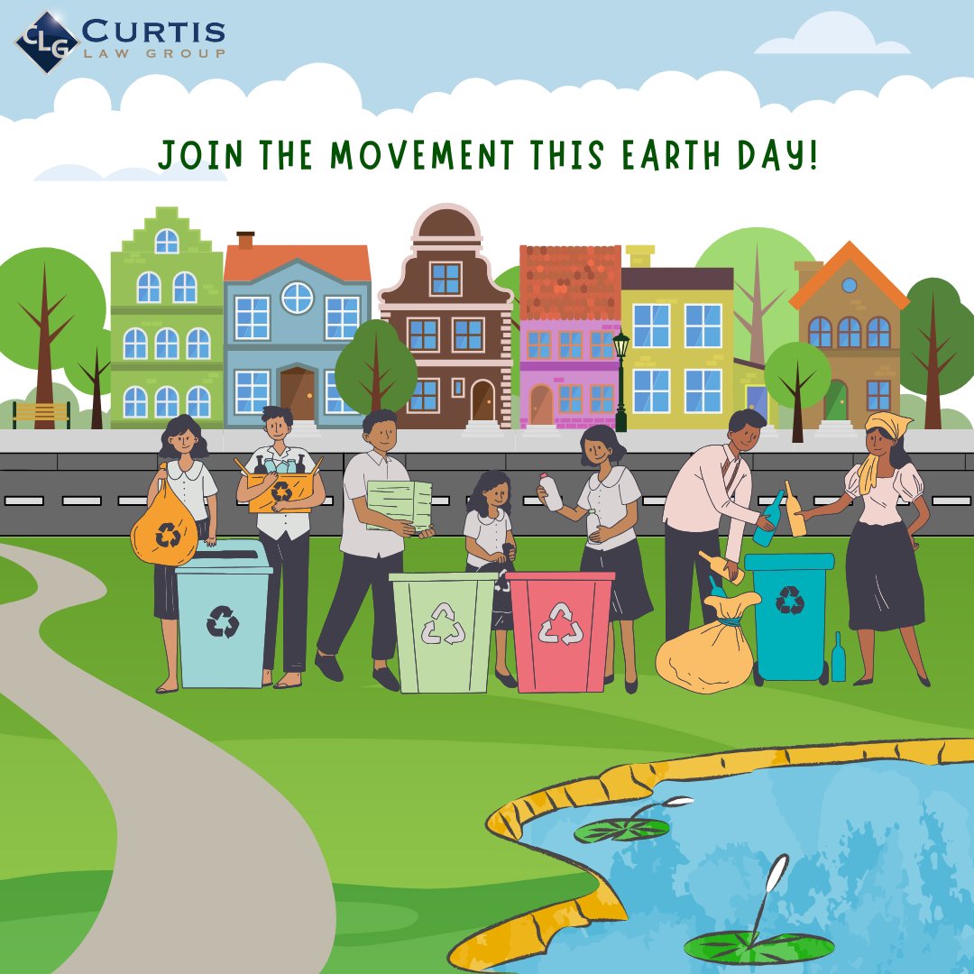 CurtisLawGroup's tweet photo. Happy Earth Day 2024! 🌎 
At Curtis Law Group, we believe in fighting for justice and a healthier planet. Today, let's all commit to making more sustainable choices. Every small step makes a big difference. #EarthDay2024 #Sustainability #JusticeForThePlanet #CurtisLawGroup https://t.co/AMFHSnw52C