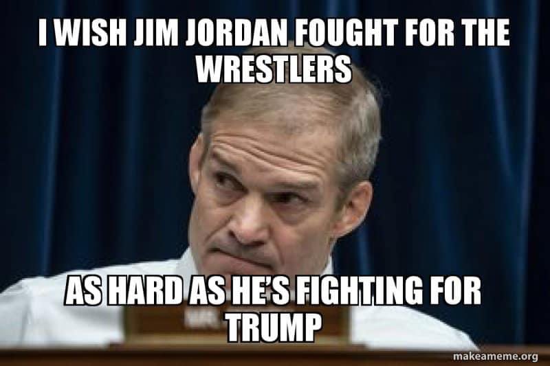 Jim Jordan is a sexual assault enabler, we won’t forget.