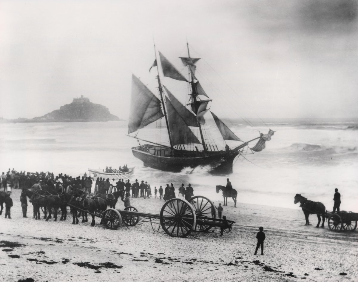 Jeune Hortense. Stranded near St Michael’s Mount - May 1888

The Gibsons of Scilly