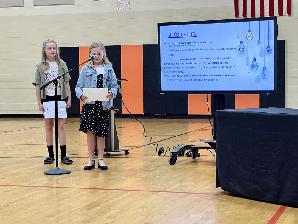 Gurney Elementary Students Showcase Learner Profiles, Promoting Personalized and Learner-Driven Education chagrinschools.org/article/156203…