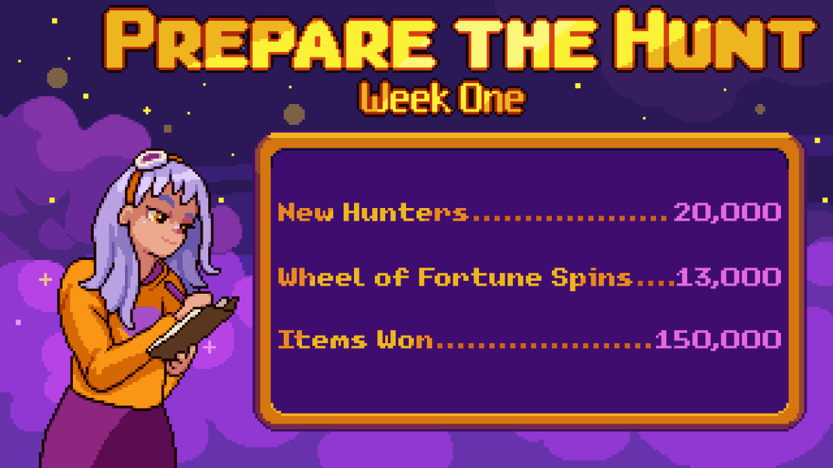 Pre-Season Update: Week 1 ✨

🎉 We welcomed over 20,000 signups in our first week!
☸️ Wheel of Fortune was spun more than 13,000 times!
🎁 More than 150,000 rewards were claimed!