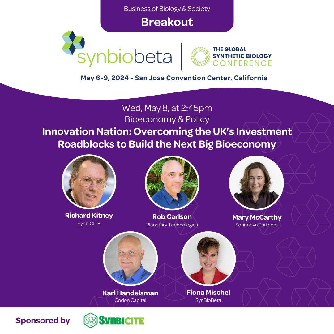 The UK has transformed itself into a synthetic biology industry leader. Even as the country is spinning out more companies than ever before, industrial translation and capital challenges remain. Join us for this discussion at #SynBioBeta2024 to find out how the UK is positioning