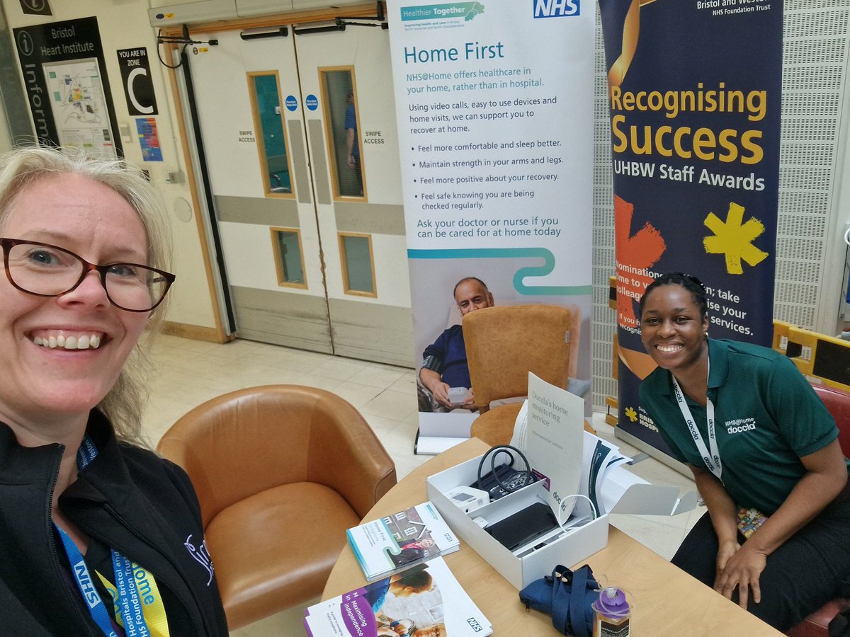 Jen Tomkinson (@jen_tomkinson) on Twitter photo Today we are at the Bristol Royal Infirmary promoting NHS@home pathways with colleagues across the wards, SDEc and ED!l Great to meet so many colleagues <a href="/NHSatHome/">NHS@Home - BNSSG virtual ward service</a> <a href="/SironaCIC/">Sirona care & health</a> <a href="/uhbwNHS/">University Hospitals Bristol and Weston NHS FT</a> <a href="/NorthBristolNHS/">North Bristol NHS Trust</a> Today we are at the Bristol Royal Infirmary promoting NHS@home pathways with colleagues across the wards, SDEc and ED!l Great to meet so many colleagues <a href="/NHSatHome/">NHS@Home - BNSSG virtual ward service</a> <a href="/SironaCIC/">Sirona care & health</a> <a href="/uhbwNHS/">University Hospitals Bristol and Weston NHS FT</a> <a href="/NorthBristolNHS/">North Bristol NHS Trust</a>
