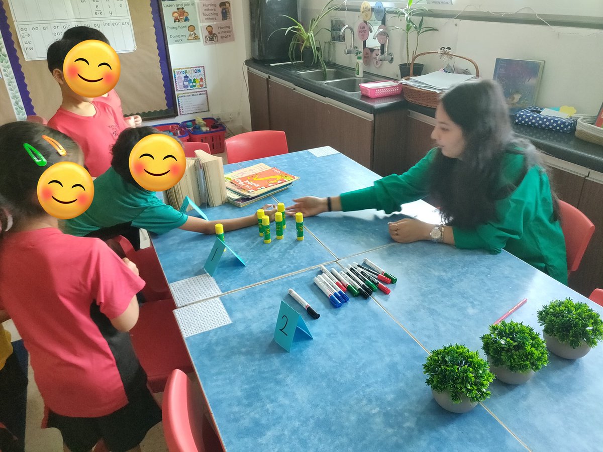 @Year1_Tbs had fun with money today, collected supplies for their groups using tokens, understanding unitising! #learningbydoing @WhiteRoseEd @TBS_Delhi