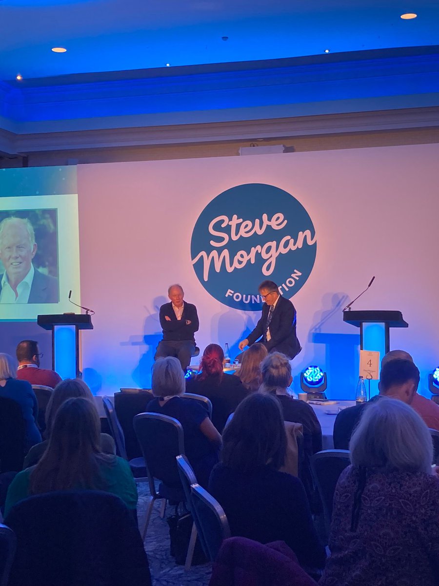 Fantastic being at @stevemorganfdn conference and so inspiring listening to his story #smfconference24