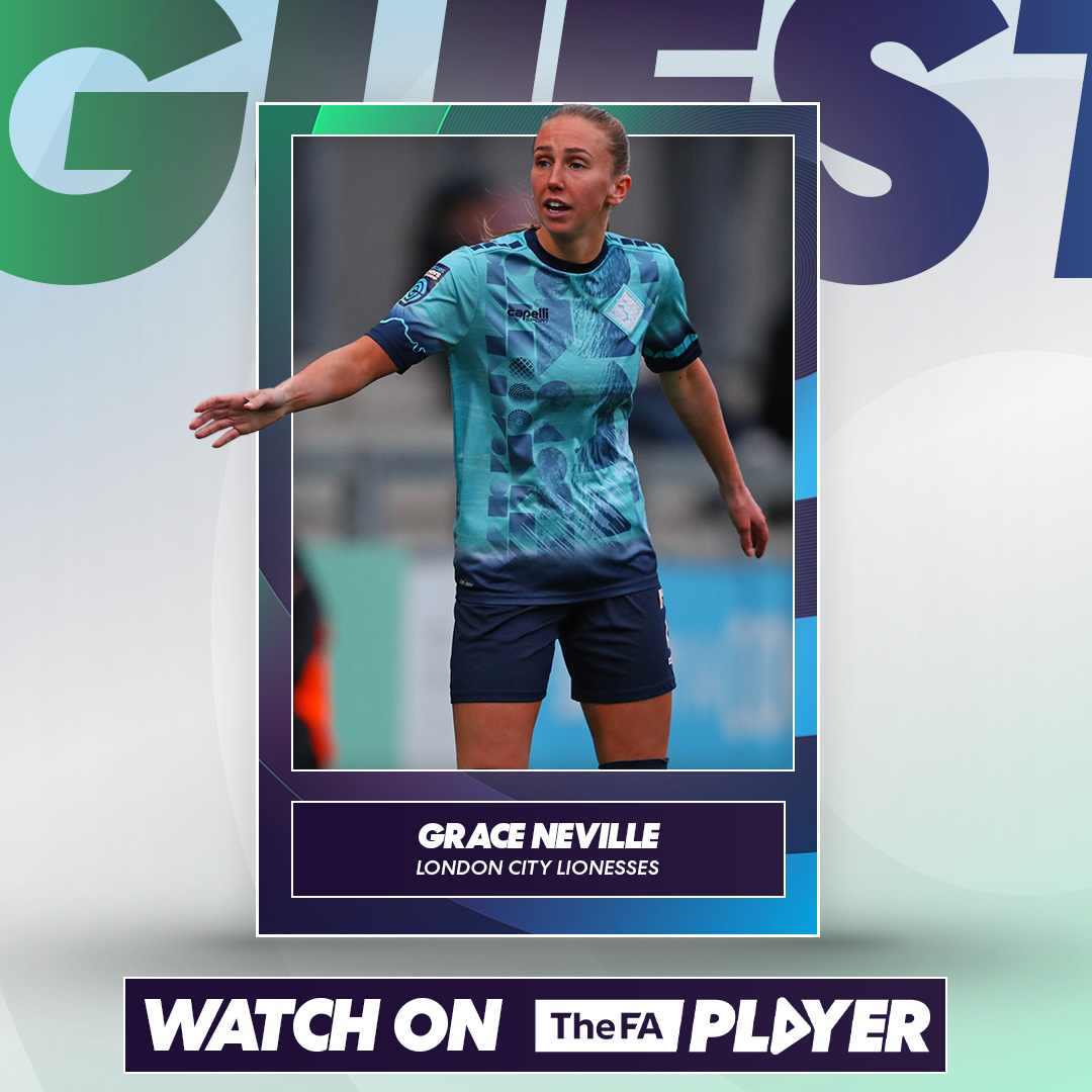 BarclaysWSL2's tweet image. This week's guest on the #BarclaysWC Show is @LC_Lionesses's Grace Neville! 🙌

Watch the #BarclaysWC 10 year anniversary special on the FA Player at 7pm 📺