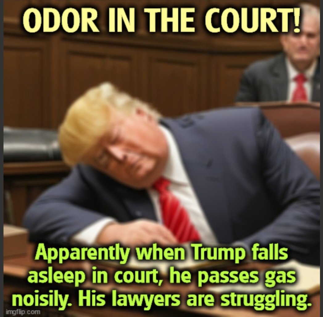 Trump's lawyers are struggling bigly. #TrumpTrials