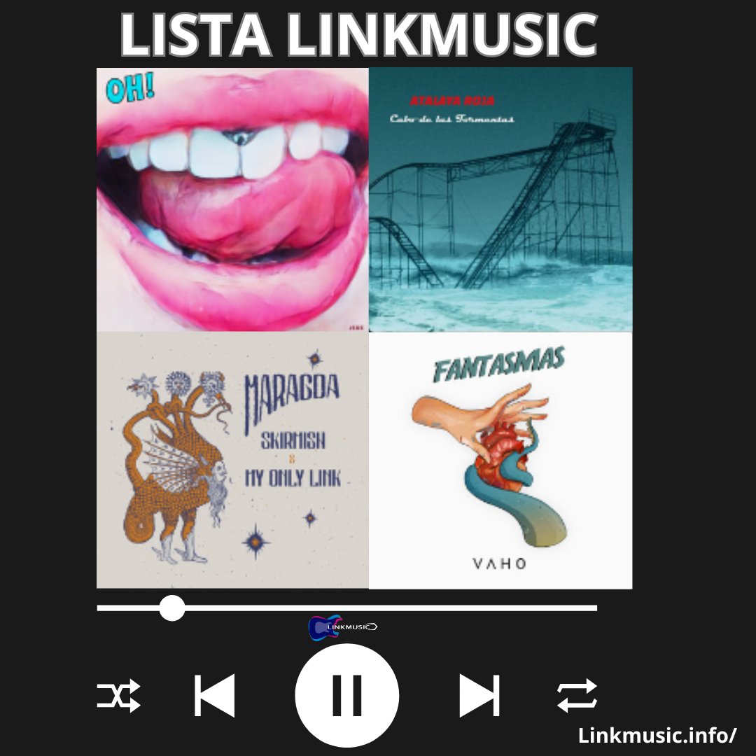 lnkmsc_ES's tweet photo. #PLAYLIST SEMANAL #LINKMUSIC
@jeremusic_es y su tema "Oh!"                    

Además de:
@atalayarojaband
Maragda
@vahomusica
@No_Konforme
@MisterCobol
Holbox
@alademoska
Salto De Cama
@lahabitacionroj

https://t.co/OAJZjZzV4s ◁

#SomosLinkmusic #musica https://t.co/ZP59YdH9of