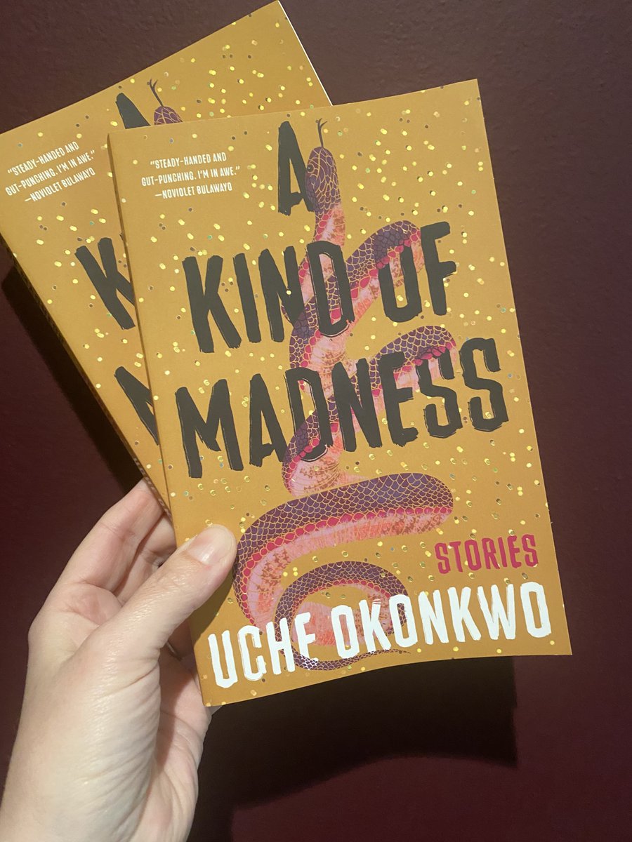 'The stories in this collection came together in the space of over a decade—during which I had lived on three continents and my music tastes had changed somewhat.' @UcheAnne author of 💫A Kind of Madness on her Book Notes column @largeheartedboy ! largeheartedboy.com/2024/04/22/uch…