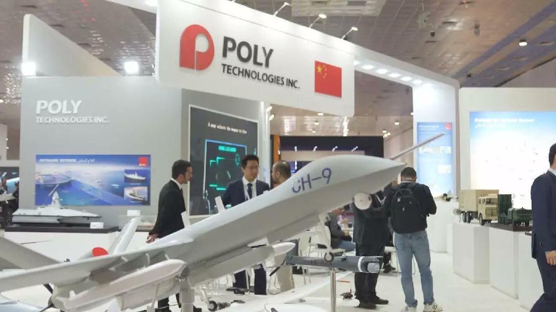China displayed a model of CH-9 UCAV at the 12th Iraqi Security, Defense and Military Industries Exhibition (IQDEX) in Baghdad. 🇮🇶🇨🇳 #IQDEX2024