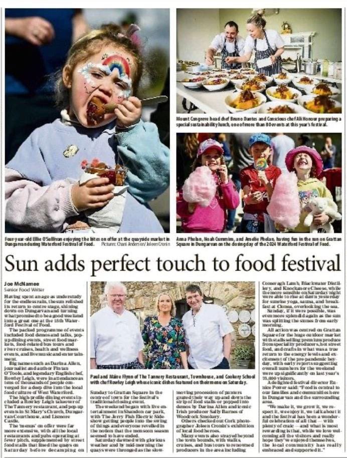 Thank you Joe Mcnamee @irishexaminer Read full article here ⬇️ irishexaminer.com/news/arid-4137… Did you get to attend this years festival? If so let us know what you enjoyed ☺️☀️