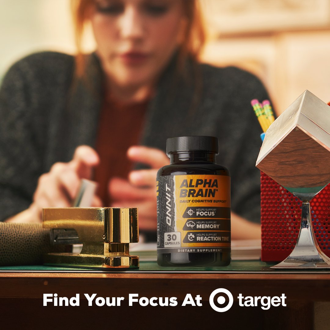 Alpha BRAIN is NOW at @target 🎯 This dietary supplement helps support cognitive functions, including memory, mental speed, and focus.† NOW at #target ⬇️ ▪ Alpha BRAIN 30 ct ▪ Alpha BRAIN 60 ct (online only) ▪ NEW label design Shop In-store or at bit.ly/Alpha_BRAIN_Ta… -…