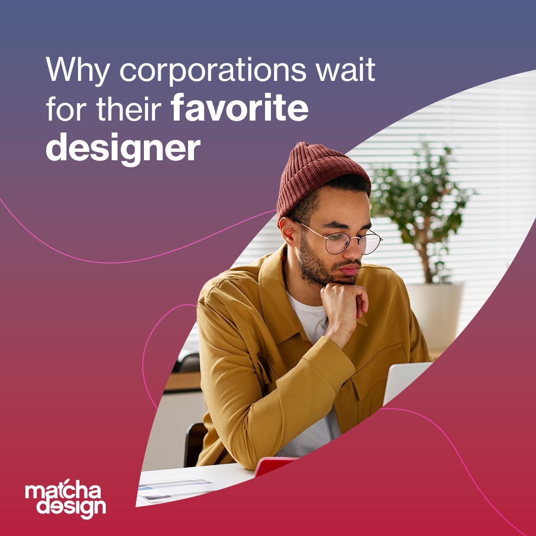 Why corporations wait for their favorite designer

Many companies are willing to wait months or years for their favorite designer. For them, experience and quality is worth the wait.

Is it for you?

#WorthTheWait #Design #ExperienceMatters