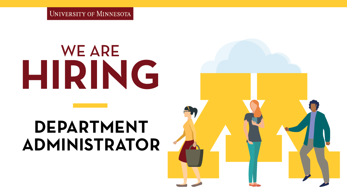 The Department of Dermatology is hiring a department administrator! Benefits include a flexible work environment and retirement plan with 10% employer contributions. Learn more and apply: hr.myu.umn.edu/jobs/ext/360717 #UMNJobs #MNJobs @UMNDermatology #Hiring #NowHiring