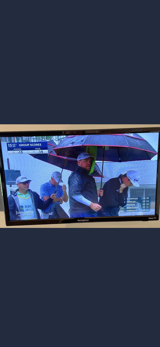 Crazy finish to a great week at @RBC_Heritage! Two weeks off then a home game for @JT_ThePostman at @WellsFargoGolf in Charlotte. Thanks for all the support! @MegaCorp3pl @vineyardvines @saxxunderwear @YETICoolers @JaniKingClean @puppiesandgolf #TheHick