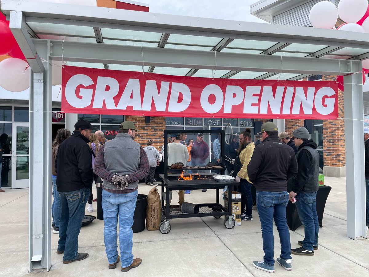 Occidental_Mgmt's tweet photo. Congrats to Wichita Wagyu on their Grand Opening celebration at Tyler Pointe Shopping Center this past Saturday! The event was a big hit with delicious food, fun entertainment, and lots of giveaways. Looking forward to what this fun crew has in store next! https://t.co/H6tPzTOtLy
