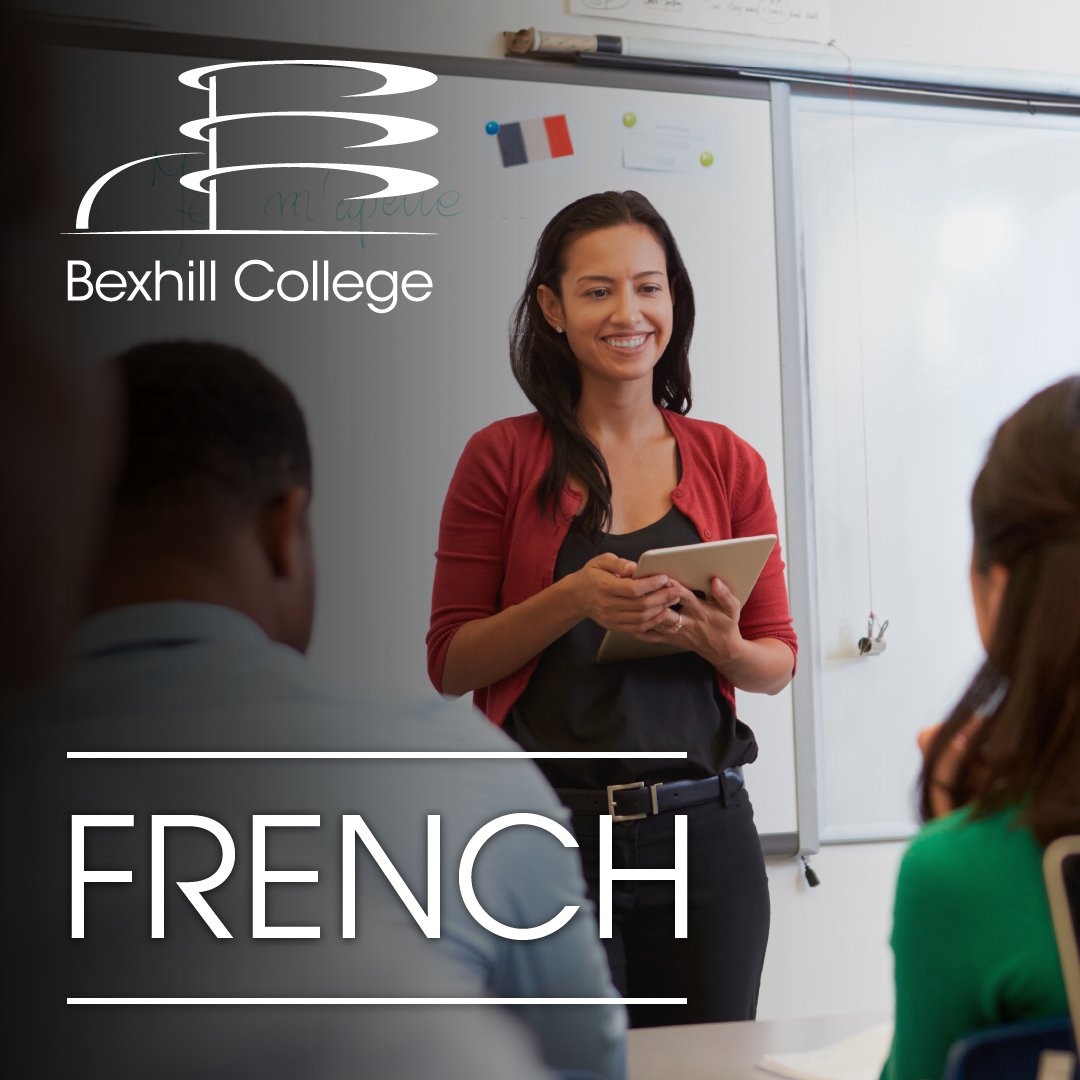 📣 STILL ENROLLING! 📣 Bexhill College offers recreational courses for those wishing to develop, strengthen, or expand their French skills! Visit bexhillcollege.ac.uk/adult-learning to find out more or apply today! #BexhillCollege #AdultLearning
