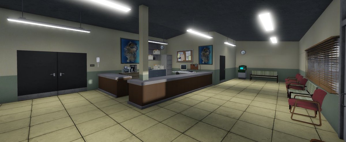 RobloxShores's tweet photo. ‼️ SSPD REVAMP ‼️

- Revamped the SSPD station
- Revamped the Medical Centre
- Vip members can now toggle their tag on and off
- Courtesy of Thebasher330

More information can be found in our discord! https://t.co/oIuzoKWD5V #Roblox #RobloxSandyShores https://t.co/VC0WcoSIwR