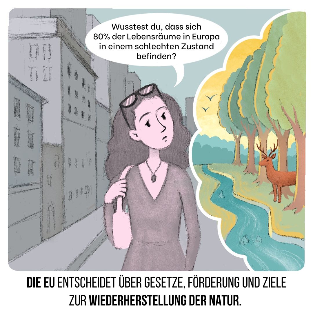 🗳️ Wählt am 9. Juni ein EU-Parlament, das seine Schlüsselrolle beim Schutz unserer Ökosysteme für kommende Generationen anerkennt und das Renaturierungsgesetz zeitnah finanziert und umsetzt! #VoteFutureEU #EarthDay