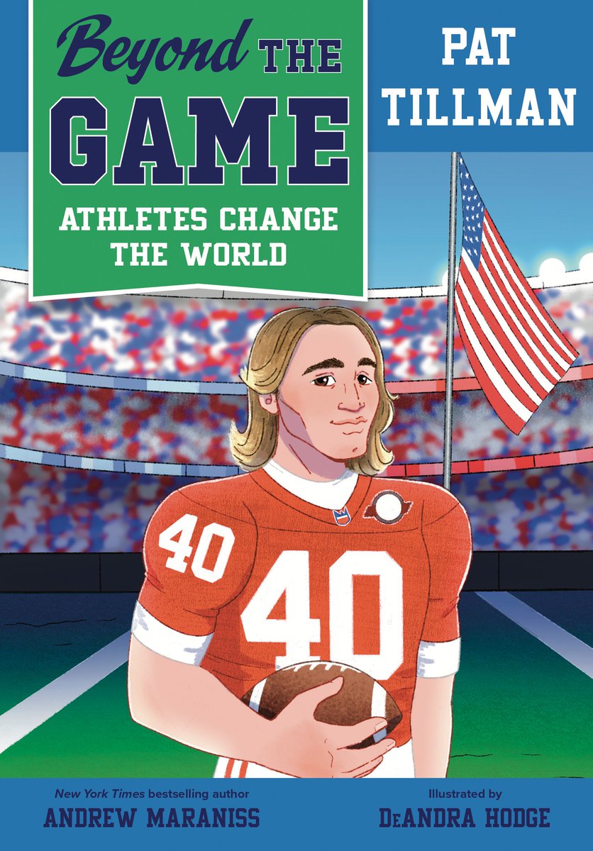 For young readers (1st-3rd grade), a new illustrated (@deandra_hodge) bio of Tillman tells the story of his decision to join the Army after 9/11, the circumstances of his death & his family's efforts to unearth the truth despite the Army's lies.Pre-order: penguinrandomhouse.com/books/705020/b…