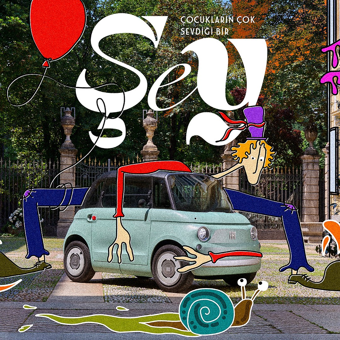 Topolino, otomobil değil de ne? Çocukların çok sevdiği bir şey. 23 Nisan Ulusal Egemenlik ve Çocuk Bayramı kutlu olsun! #Fiat #23Nisan