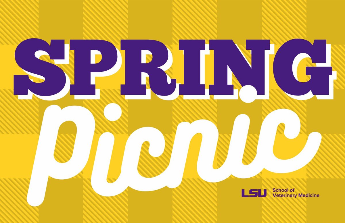 LSU Vet Med celebrated our annual Spring Picnic with students, faculty & staff enjoying a beautiful Louisiana afternoon of good food & good times. Thank you to everyone who joined us, and special thanks to our event volunteers for going above and beyond to hold such a fun event!