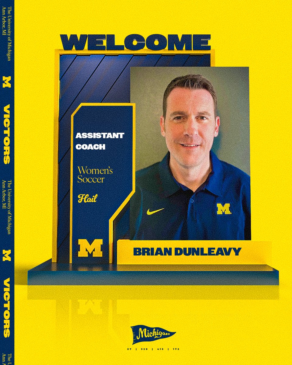 ᴡᴇʟᴄᴏᴍᴇ ᴛᴏ ᴍɪᴄʜɪɢᴀɴ We are THRILLED to welcome Brian Dunleavy (@briandunleavy14) to Michigan! READ➡ myumi.ch/eg7zV #GoBlue〽️