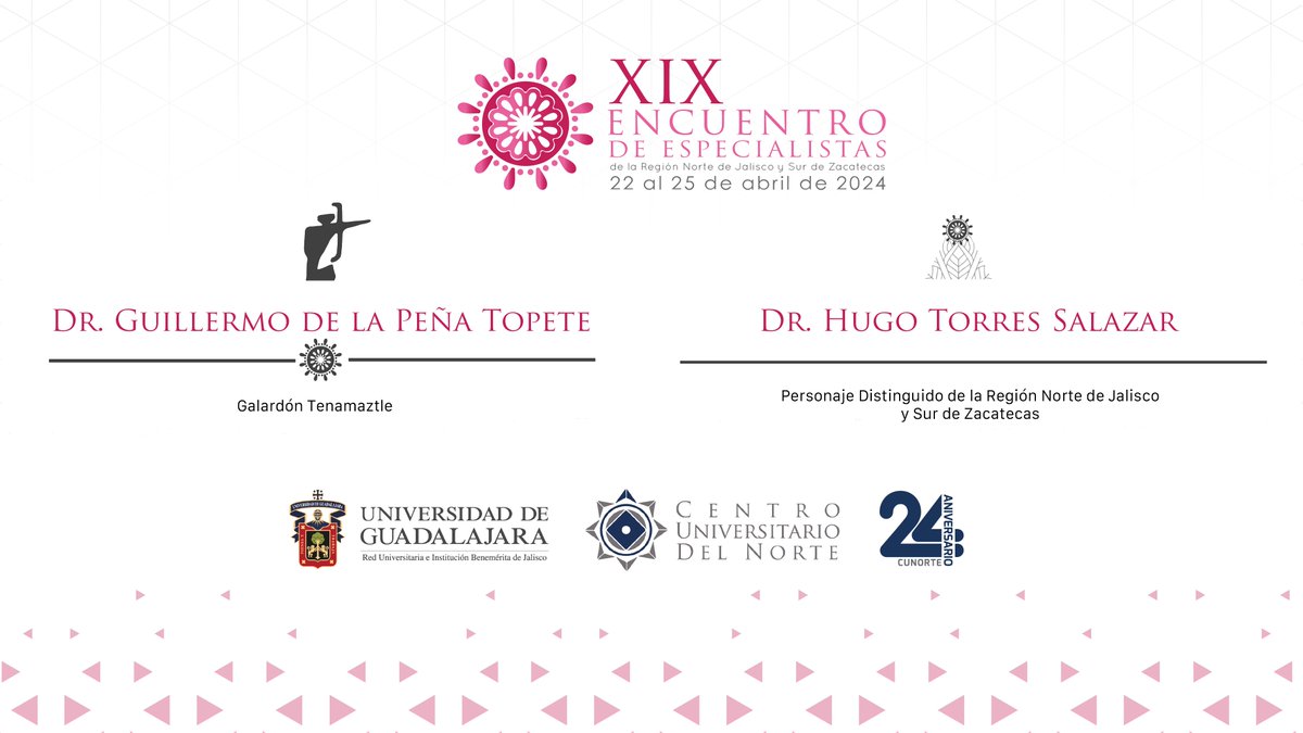 cunorte_udg's tweet photo. 📢 #EnUnosMomentos
Asiste a la inauguración del XIX Encuentro de Especialistas de la Región Norte de Jalisco y Sur de Zacatecas.

📆 Hoy, a las 10:00 h en la Sala de Educación Continua y a través de FB Live.

👉 Más detalles en: https://t.co/AISs9PJVdy https://t.co/sGQz02iClR
