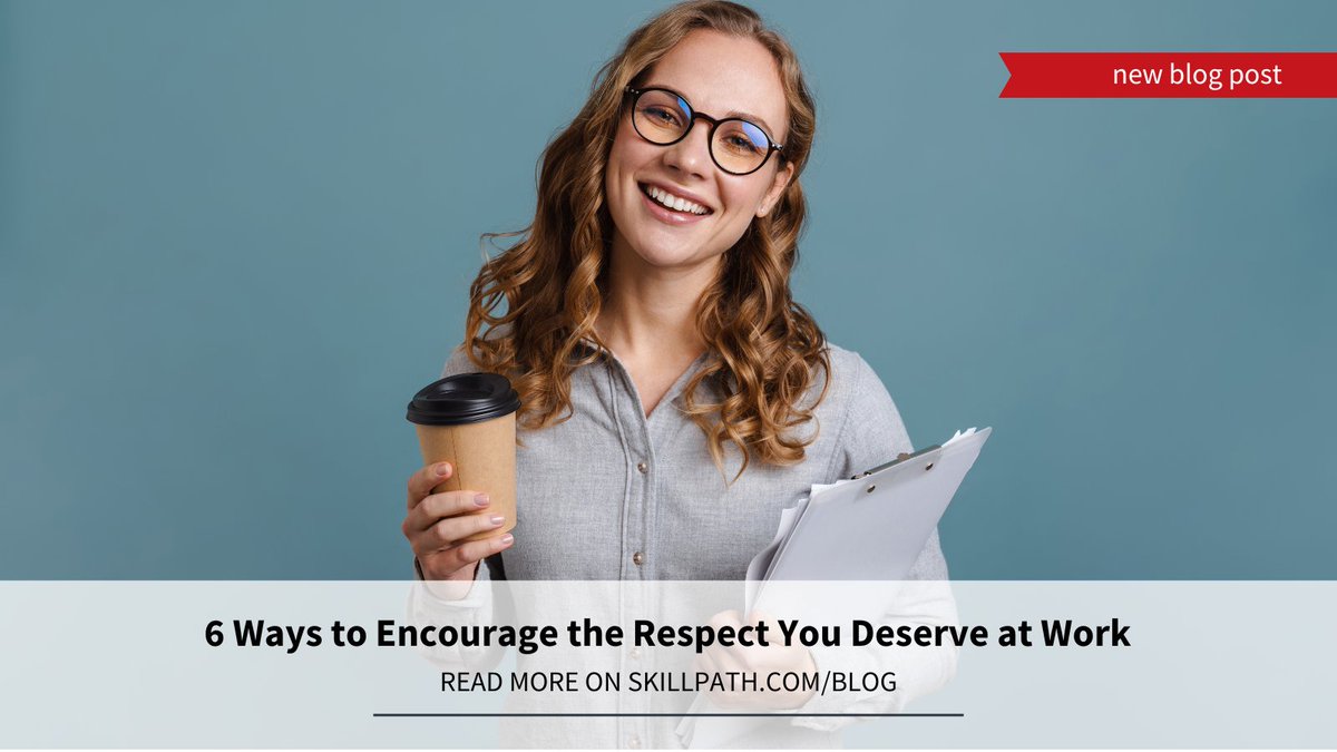 Not getting the respect you want at work? In this article, Brenda Smyth suggests a few little changes to the way you work and interact that model the behavior you expect and deserve. bit.ly/3xN7VdC
#AdministrativeProfessionals #CommunicationSkills #PeopleSkills