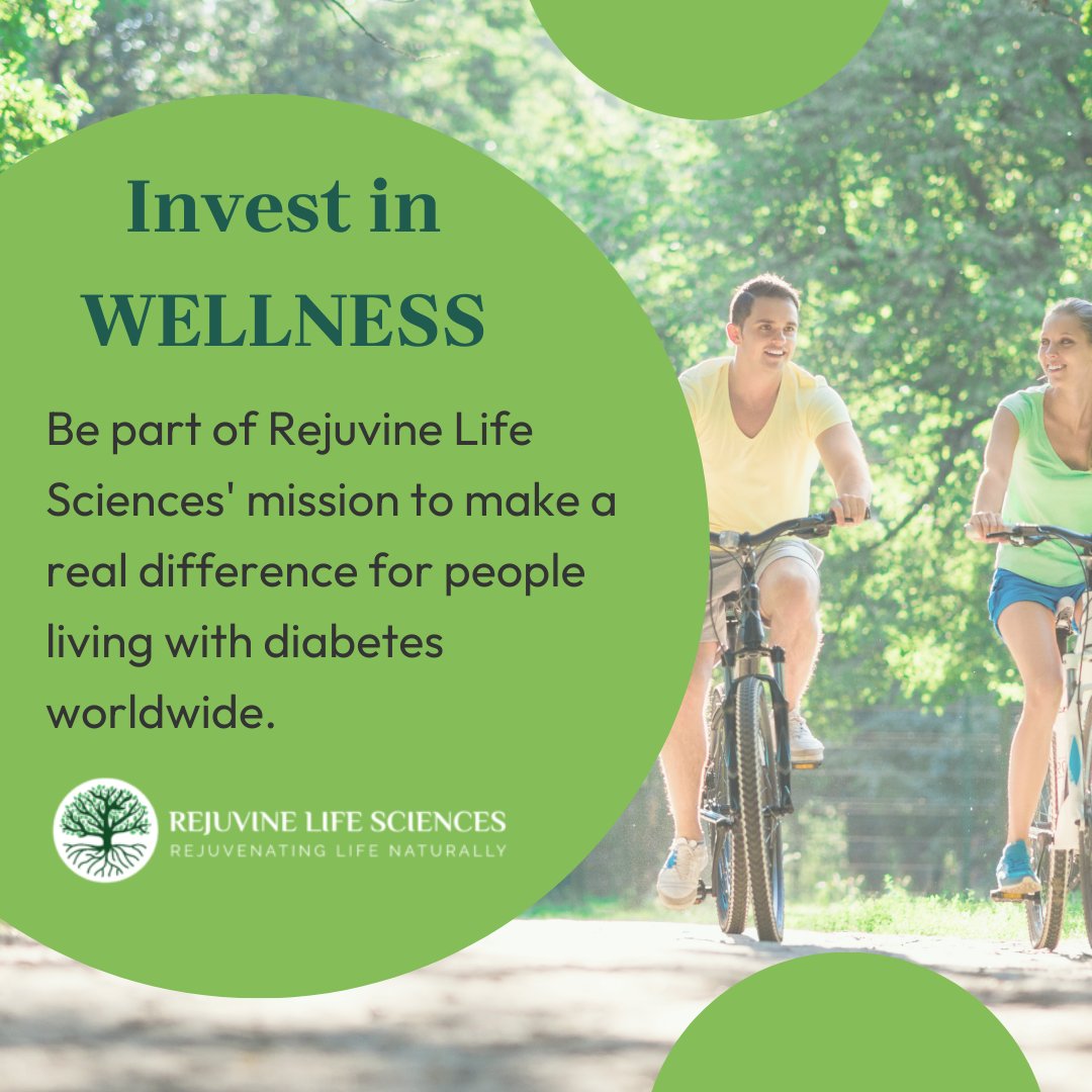 Rejuvine's Crowdfunding Campaign is LIVE! 

#Invest in a healthier future for people with #diabetes worldwide.  

#RejuvineLifeSciences is making #naturalsolutions accessible with our #crowdfunding campaign - open to everyone!  

Visit rejuvinelife.sppx.io to learn more.