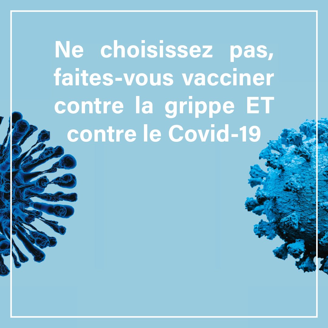 #santé ! 📢Les campagnes de #vaccination contre la #grippe et le #COVID démarrent cette semaine ⚠️Les personnes fragiles sont invitées à se faire vacciner en prenant RDV dès maintenant chez leur médecin, infirmier, pharmacie ou sage-femme ➕d’infos : bit.ly/3W9Sk1L