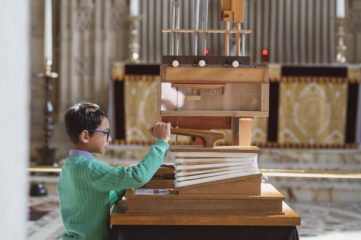 The Organ Project Exhibition is now open! Immerse yourself in the history of cathedral music, discover how the organ the organ works through interactive displays and find out more about what we're doing to preserve this extraordinary instrument. ow.ly/i0tY50RlkAr