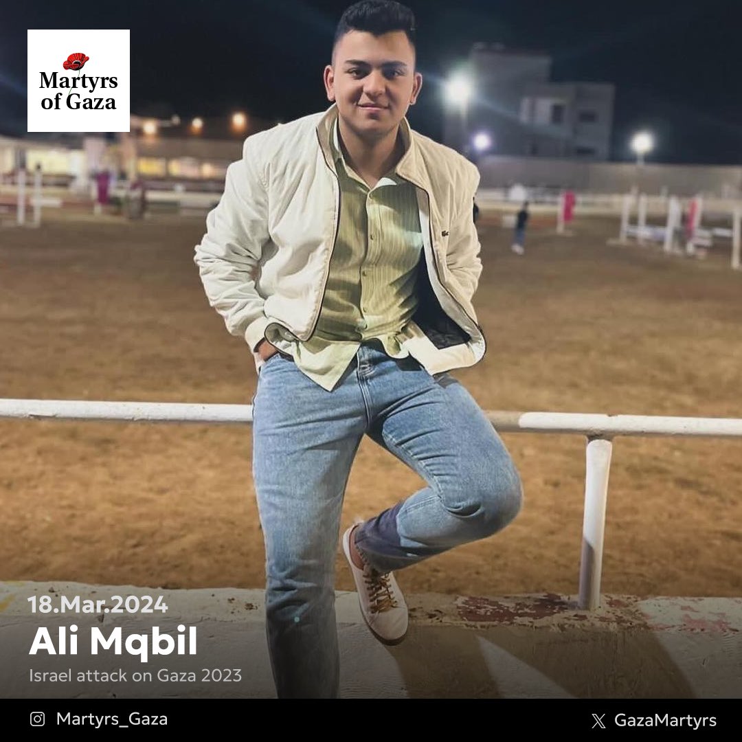 Ali Mqbil.

A young man, 17 years old, who dreamed of completing high school and traveling to study computer engineering, then returning to his family as an engineer, just as they wished. He knew what he wanted and had high ambitions to achieve a prestigious position.

Everyone