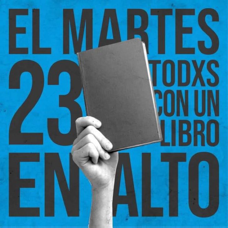 #YoVoy
Mañana 23 de abril nos juntamos a las 15:30 en el Congreso. Rivadavia y Combate de los Pozos.
Vení con nosotros/as.
Marchemos por la educación pública📚

#EducaciónPública