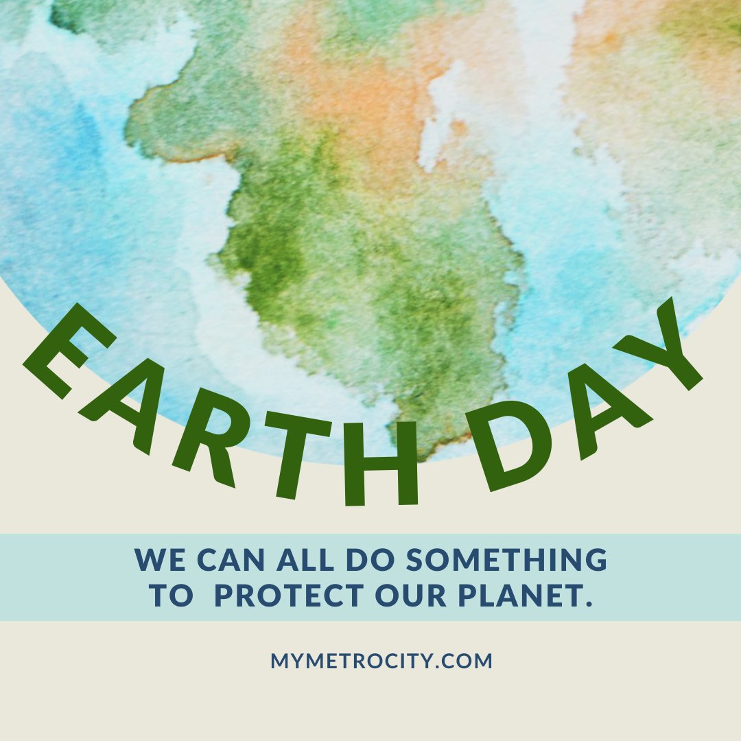 Happy Earth 🌍 Day, everyone! Today, Let's plant trees, 🌴 reduce waste, recycle ♻ more, and strive for sustainability in everything we do. Together, we can make a difference! #EarthDay #MetroCityRealty #MyMetroCity #OrlandoRealEstate