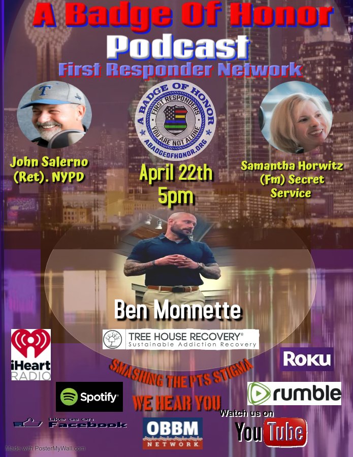 On the Podcast tonight LIVE at 5. You Are Not Broken! From the battlefield to the recovery rooms of Tree House Recovery Tennessee, we welcome USA veteran, and Green Beret, Ben Monnette. Watch LIVE right here! 
#wehearyou 
#Obbmnetwork 
#obbmbetworkpodcast
#obbmnetworktv