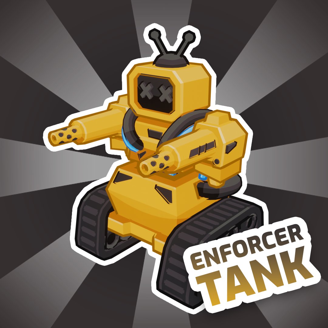 Enforcer Machin Tank NFT 🤖 Rank between #1-100 in our upcoming @_StudioMirai tournament to win this killer tank 🏆🎖️ More info on the tournament below cadet 👇