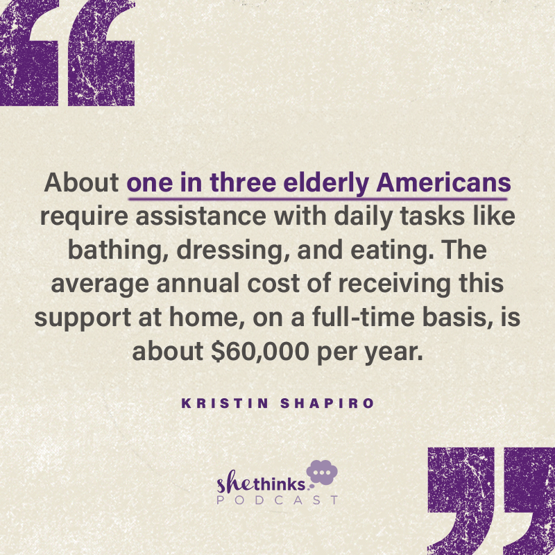 🎙️ LISTEN NOW: Kristin Shapiro, @mrsshap, joins #SheThinks podcast with @BeverlyHallberg to discuss the very real need that the current senior population & future generations have in finding cost-effective, in-home care as they age.
iwf.org/2024/04/19/kri…