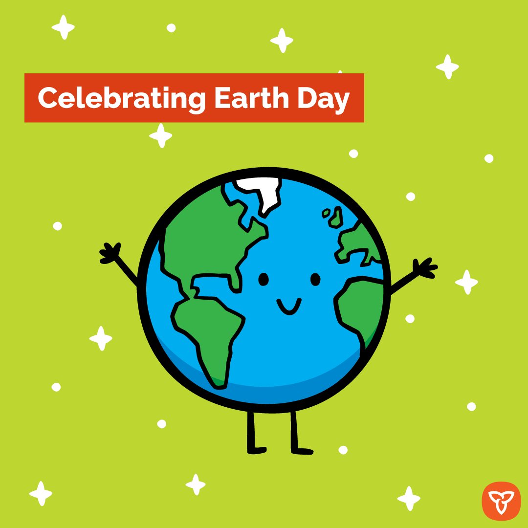 Small actions can add up to big help for our planet. On #EarthDay start making eco-friendly choices you can do all year round: · Walk or cycle instead of driving · Volunteer with an environmental org · Promote recycling in your home/school Discover more: earthday.ca/suggestions-of…