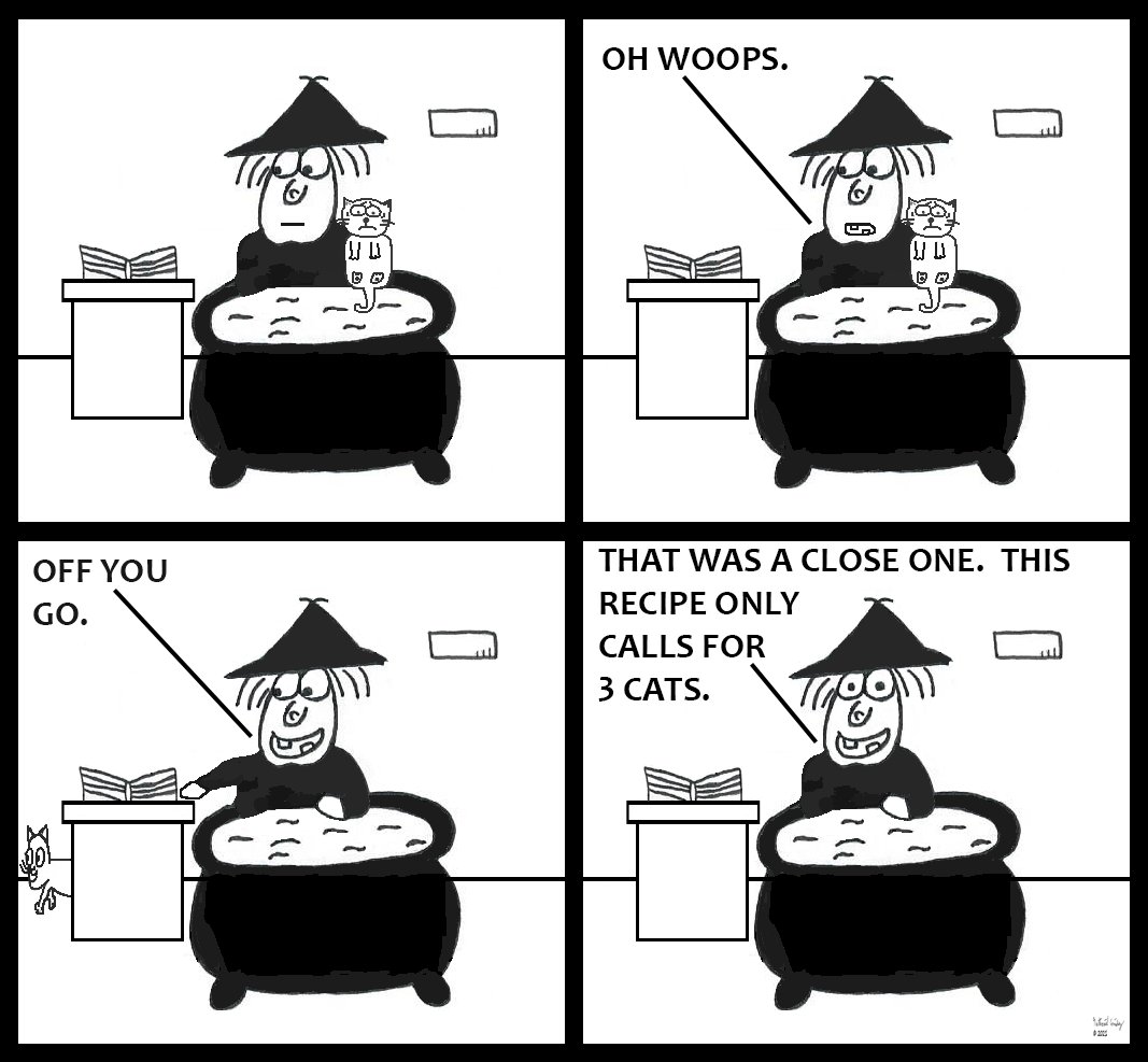 #comics #funny #webcomic #comicstrip #cartoon #humor #humorous #haha #funnycontent #comicstrips #comic #witches