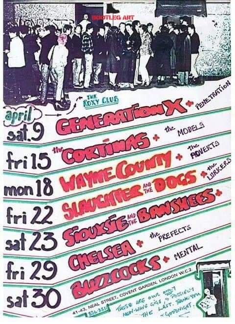 PunKandStuff's tweet photo. April 1977 at the Roxy https://t.co/xVs0eT5hfR