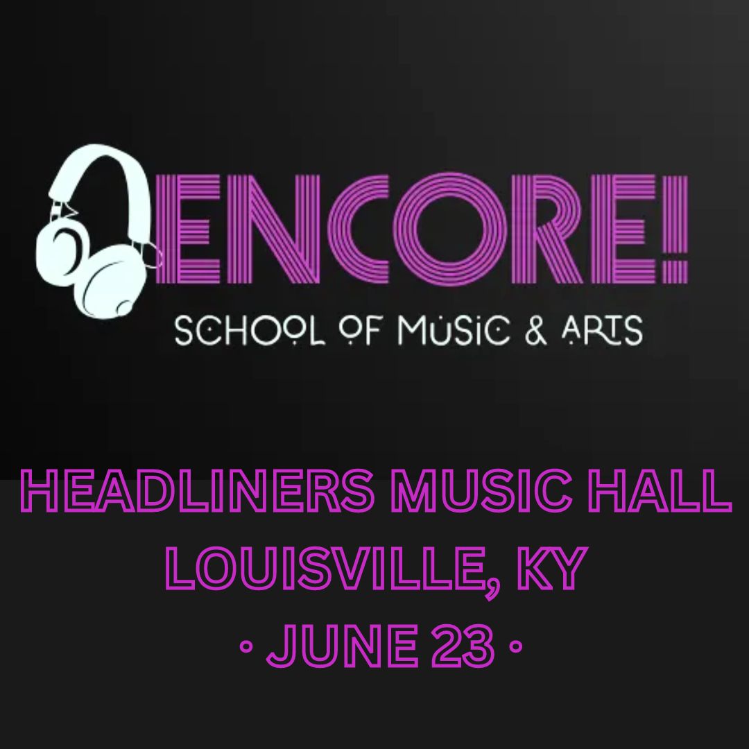 🎤🥁 Just announced & on sale: Encore School of Music & Arts showcase at Headliners on June 23rd! 'At Encore, we inspire and encourage musicians and artists, of all ages, to be who you are and follow your dreams!' 🎸🎶 bit.ly/encoreHDL24