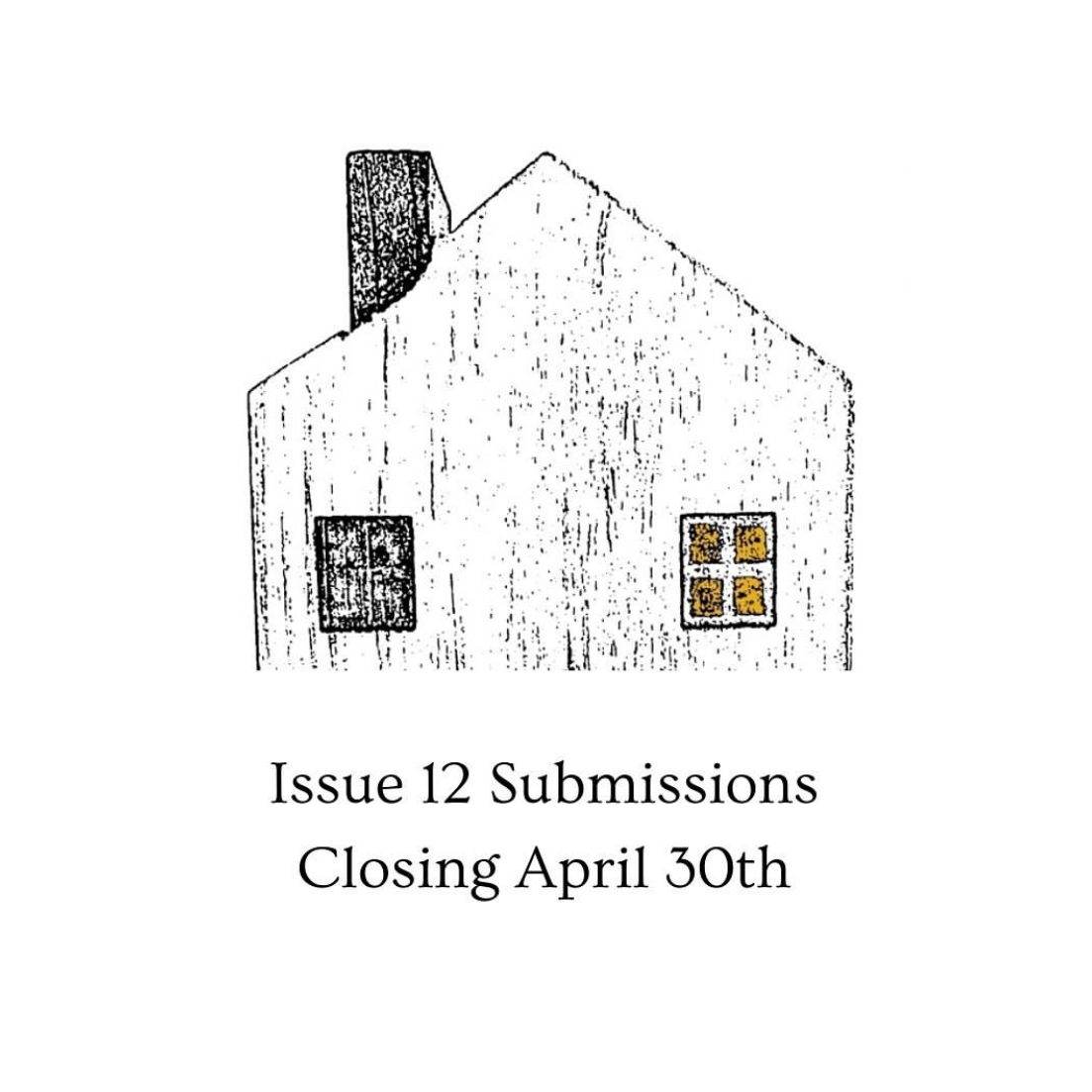 Submissions for Issue Twelve are open through April 30! We'd love to read your short/flash fiction, cnf, poetry, prose poetry, & hybrid work on the themes of home, place, & memory 🏠💕