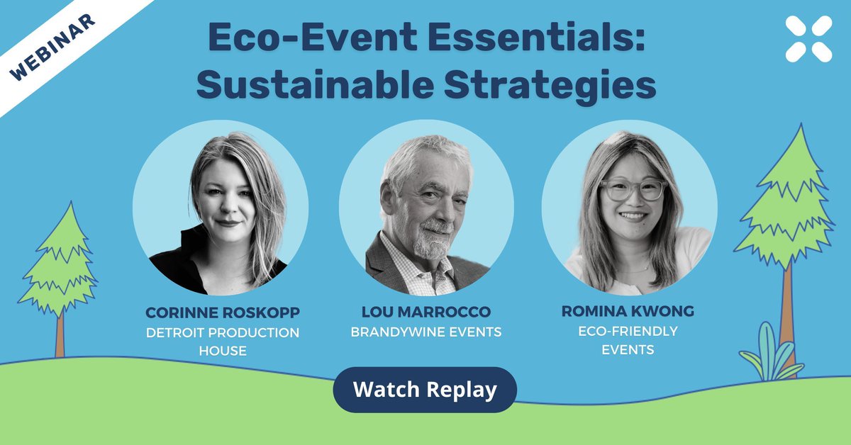 Celebrate Earth Day with us! Get inspired for daily sustainability with our Eco-Event Essentials webinar replay. Small steps, big impact! 🌱💚 buff.ly/3W7yiTy #ExpoPass #EventProfs #EarthDay #SustainableEvents