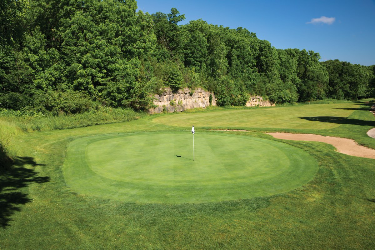 Can you name the hole in the photo? Get ready to tee off as our #EastCourse opens on April 26th! This 9-hole, par-34 course is perfect for beginners &amp; juniors, offering stunning views &amp; a challenging layout. Plus, enjoy #FootGolf and Family Course tees. bit.ly/3QdwM0m