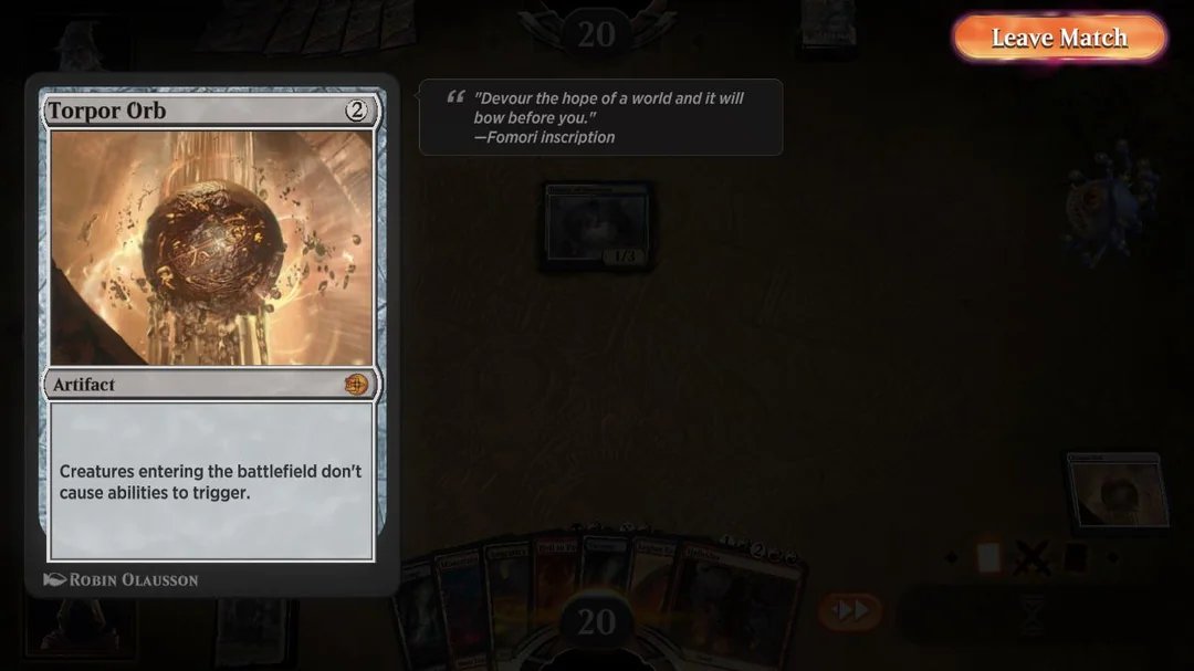 mtgdrops's tweet photo. You opponent drops this on their second turn, wyd? | #MTG

🖇️u/awfultarnished https://t.co/2b3gHHYjaZ